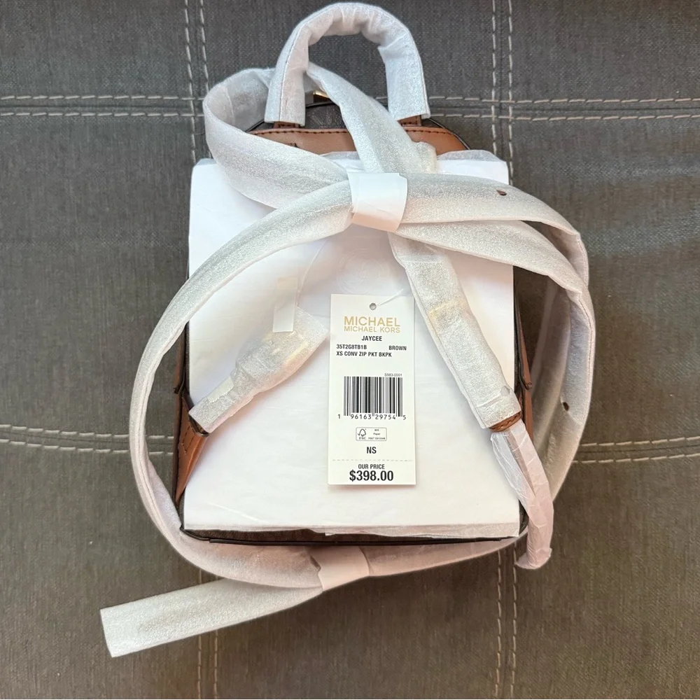 NWT Michael Kors XS Mini Jaycee Convertible Backpack - Picture 5 of 9